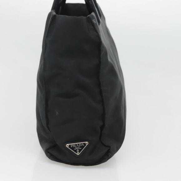 PRADA Hand Bag Nylon Black - Picture 4 of 9